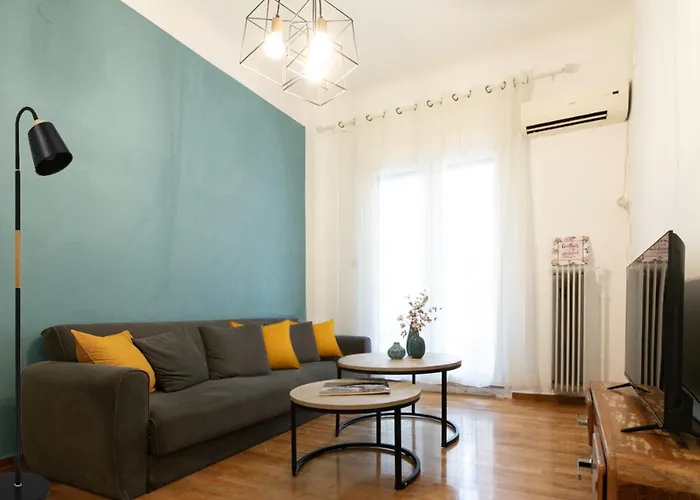 Koukaki Gem Chic Apt Near Acropolis